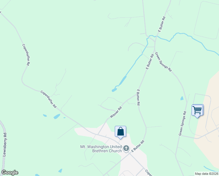 map of restaurants, bars, coffee shops, grocery stores, and more near 75 Witmer Road in York