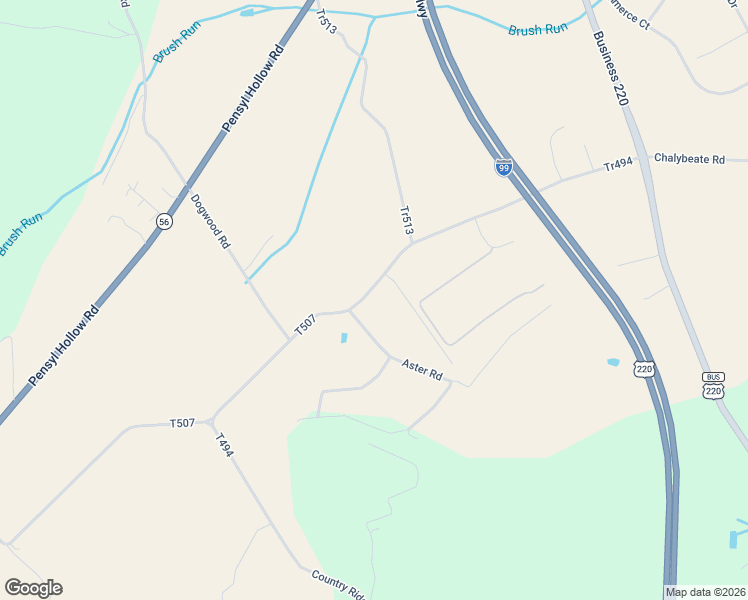 map of restaurants, bars, coffee shops, grocery stores, and more near 1218 Country Ridge Road in Bedford