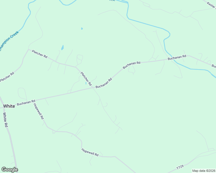 map of restaurants, bars, coffee shops, grocery stores, and more near 1023 Buchanan Road in White