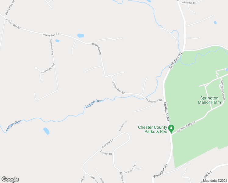 map of restaurants, bars, coffee shops, grocery stores, and more near 120 Indian Run Road in Glenmoore