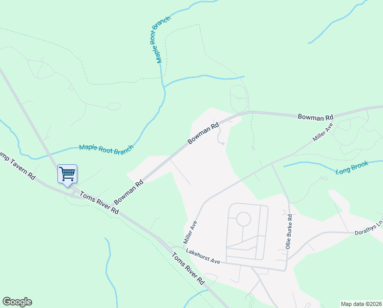 map of restaurants, bars, coffee shops, grocery stores, and more near 3 Hidden Hollow Court in Jackson Township