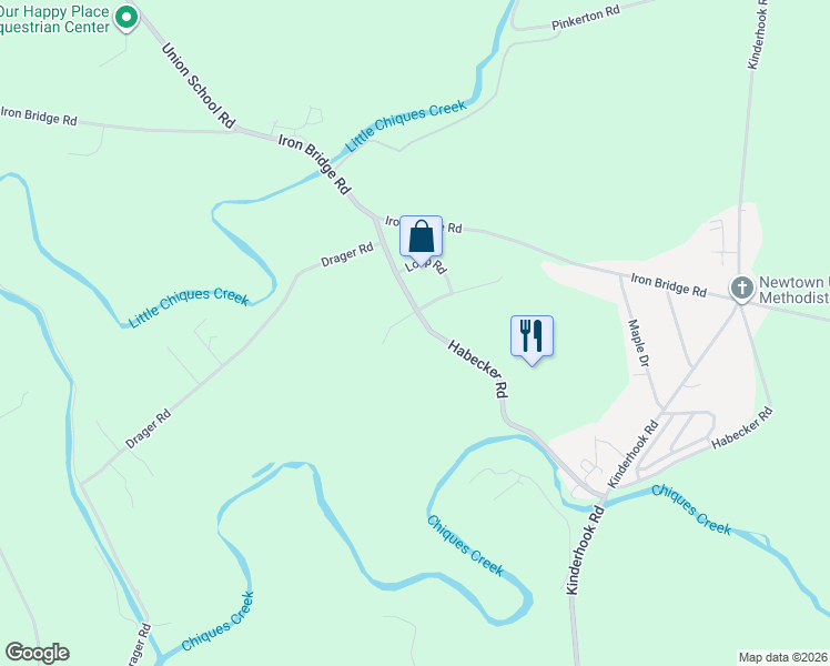 map of restaurants, bars, coffee shops, grocery stores, and more near 1316 Rock Circle Drive in Columbia