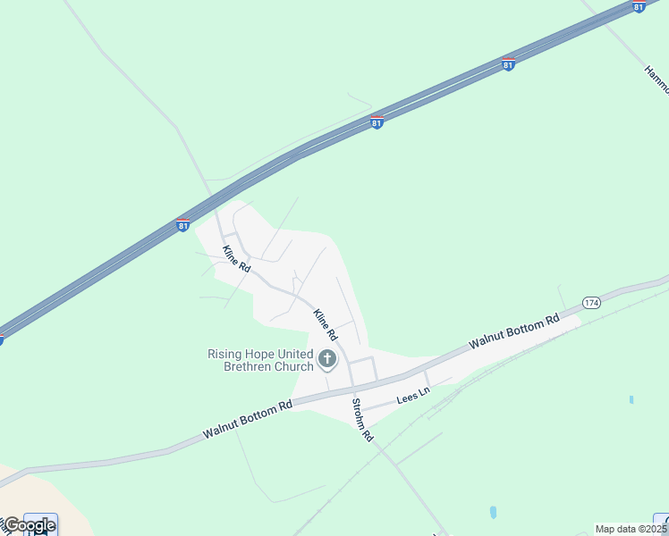 map of restaurants, bars, coffee shops, grocery stores, and more near 28 Victoria Court in Shippensburg