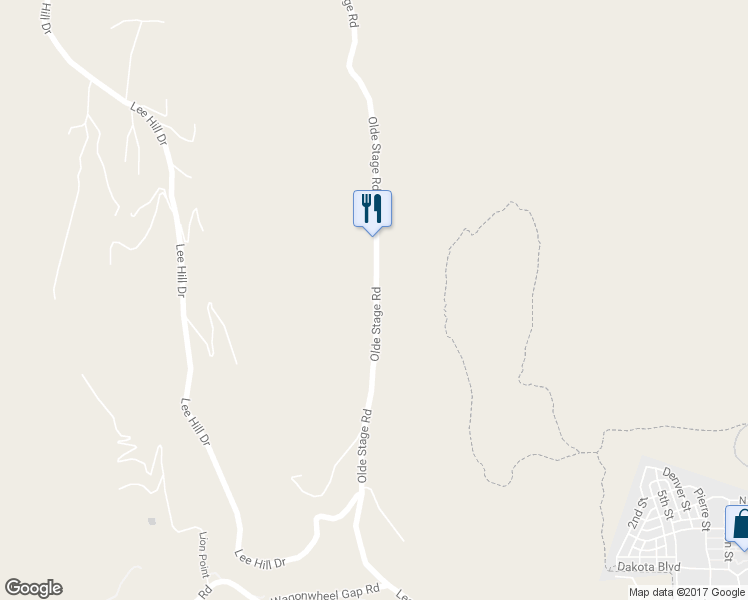 map of restaurants, bars, coffee shops, grocery stores, and more near 5493 Olde Stage Road in Boulder