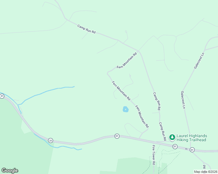 map of restaurants, bars, coffee shops, grocery stores, and more near 199 Fern Mountain Road in Jones Mills