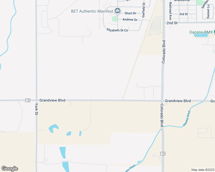 map of restaurants, bars, coffee shops, grocery stores, and more near in Dacono