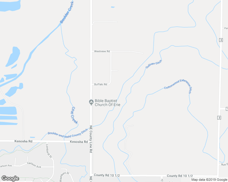 map of restaurants, bars, coffee shops, grocery stores, and more near 5185 Buffalo Road in Erie