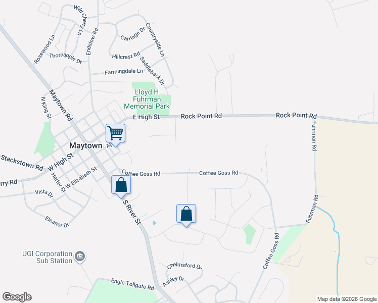 map of restaurants, bars, coffee shops, grocery stores, and more near 28 Lorraine Avenue in Marietta