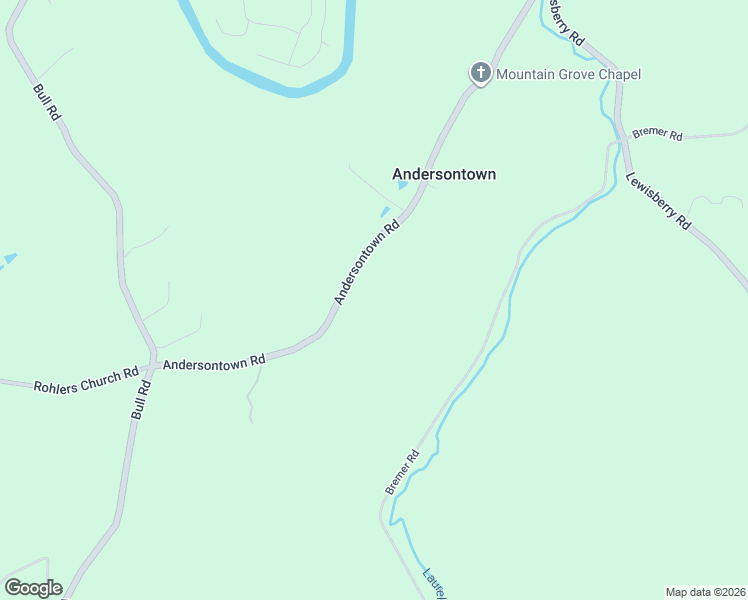 map of restaurants, bars, coffee shops, grocery stores, and more near 494 Andersontown Road in Dover