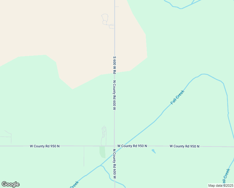 map of restaurants, bars, coffee shops, grocery stores, and more near 9890 North County Road 600 West in Middletown