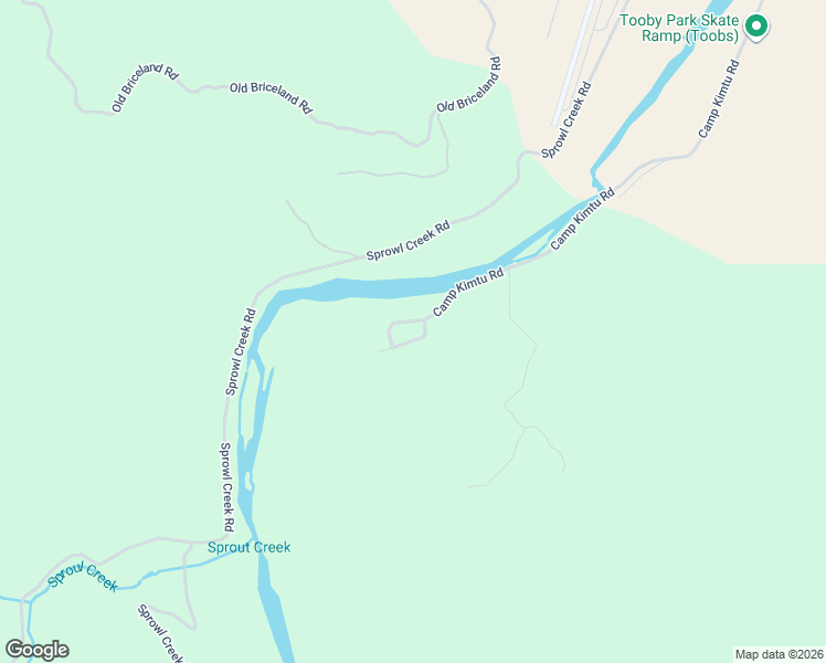 map of restaurants, bars, coffee shops, grocery stores, and more near 50 Alice Avenue in Garberville