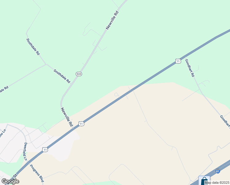 map of restaurants, bars, coffee shops, grocery stores, and more near 12 Ritner Gardens in Shippensburg