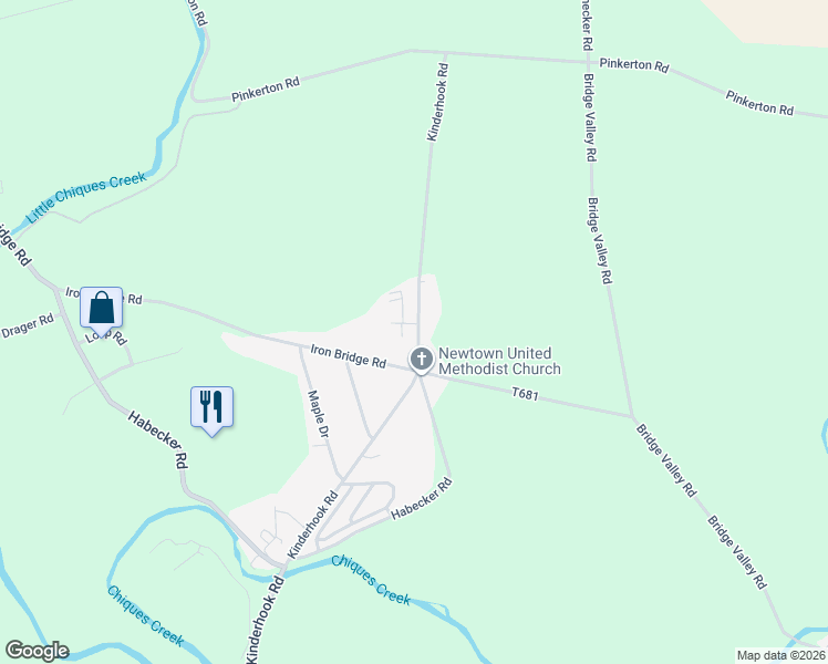 map of restaurants, bars, coffee shops, grocery stores, and more near 1339 Kinderhook Road in Columbia