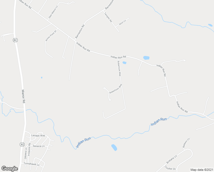 map of restaurants, bars, coffee shops, grocery stores, and more near 1304 Joy Run in Glenmoore