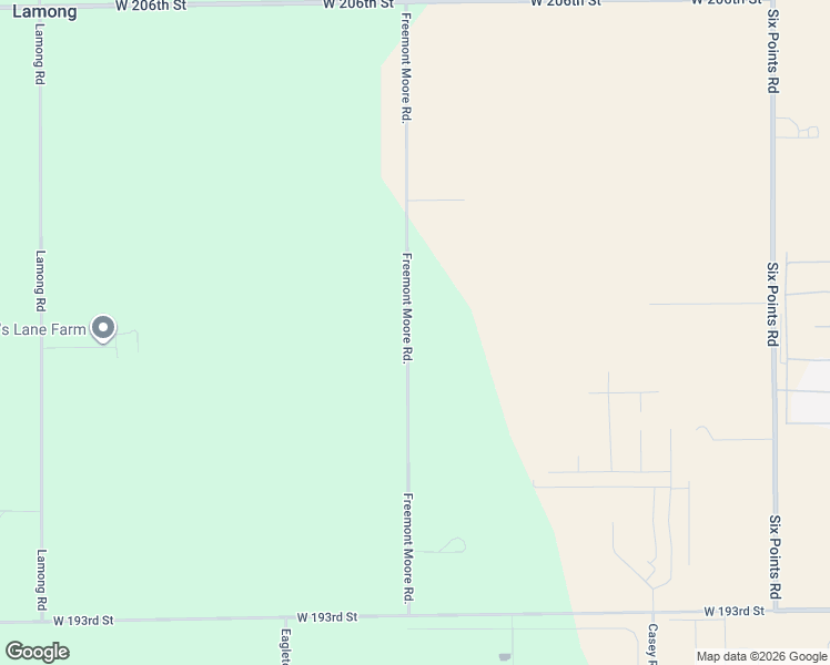 map of restaurants, bars, coffee shops, grocery stores, and more near 19855 Freemont Moore Rd. in Sheridan