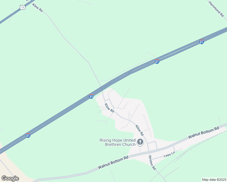 map of restaurants, bars, coffee shops, grocery stores, and more near 18 Apache Drive in Shippensburg