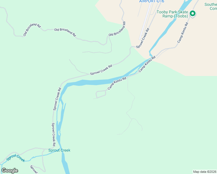 map of restaurants, bars, coffee shops, grocery stores, and more near 50 Alice Avenue in Garberville