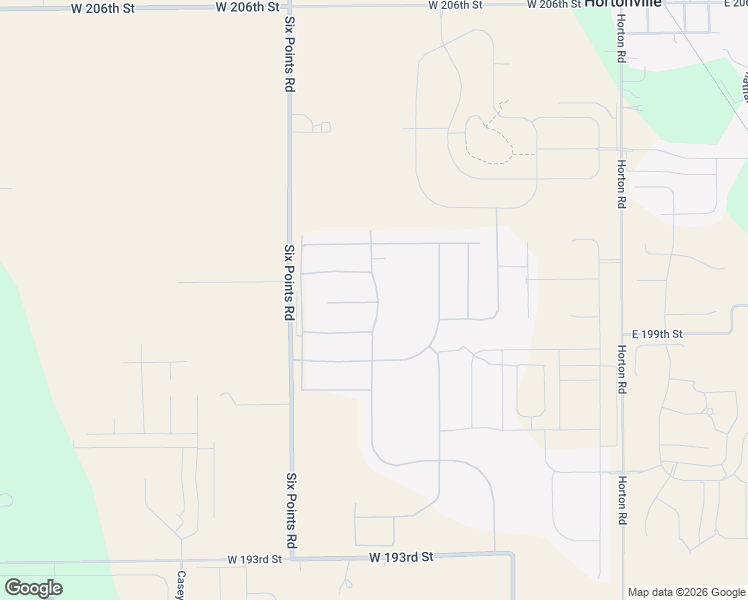 map of restaurants, bars, coffee shops, grocery stores, and more near 19809 Six Points Road in Sheridan