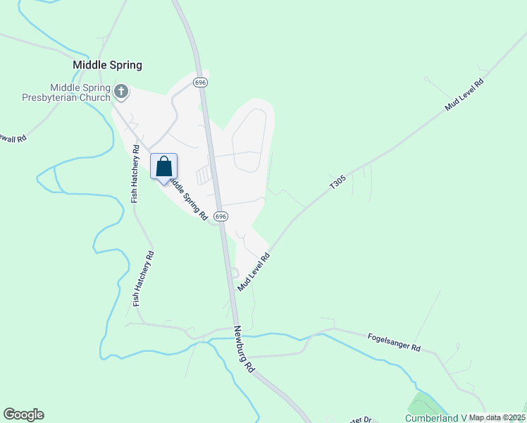 map of restaurants, bars, coffee shops, grocery stores, and more near 9 Summit Drive in Shippensburg