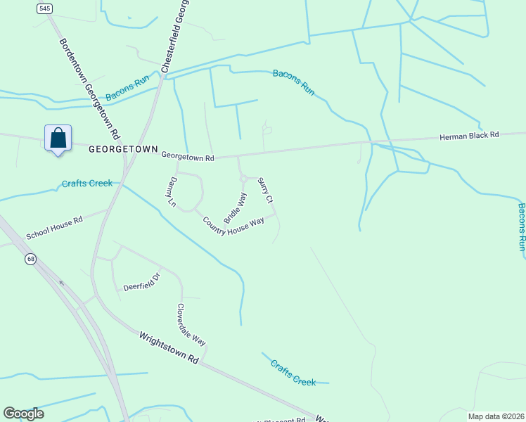 map of restaurants, bars, coffee shops, grocery stores, and more near 4 Surry Court in Mansfield