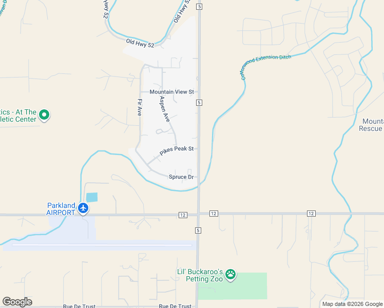 map of restaurants, bars, coffee shops, grocery stores, and more near 1984 Pikes Peak Street in Erie