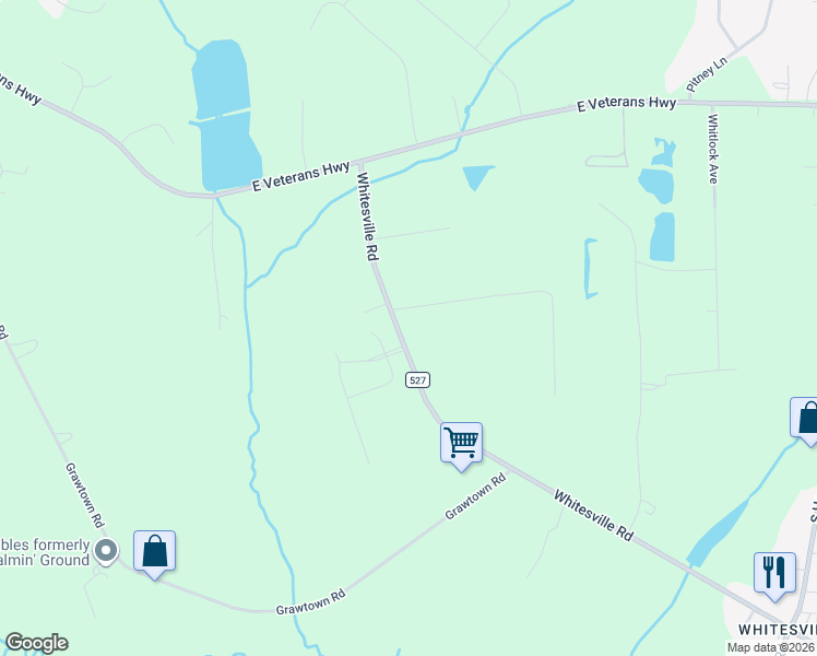 map of restaurants, bars, coffee shops, grocery stores, and more near 87 Whitesville Road in Jackson Township