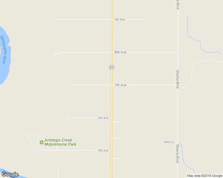 map of restaurants, bars, coffee shops, grocery stores, and more near 9782 Highway 99 in Los Molinos