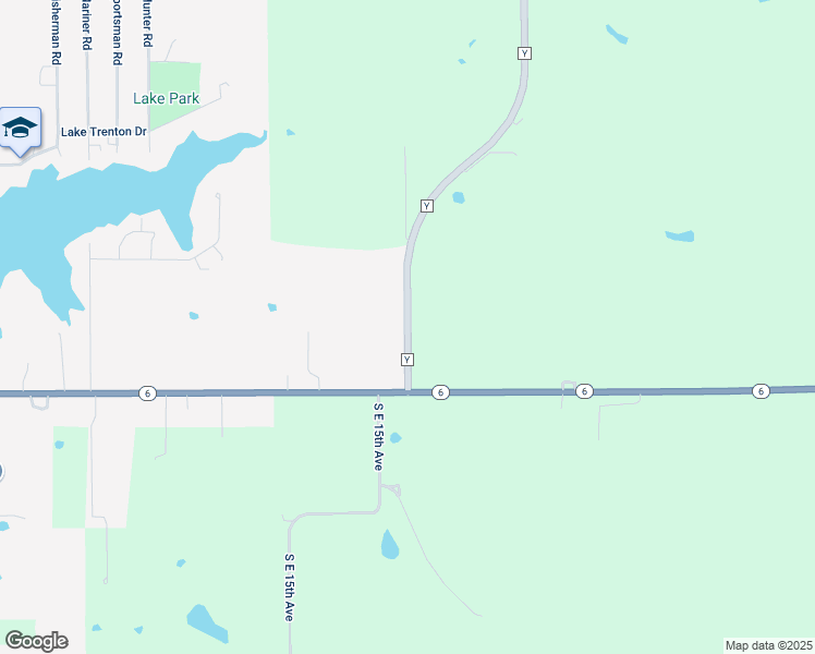 map of restaurants, bars, coffee shops, grocery stores, and more near State Highway Y in Trenton