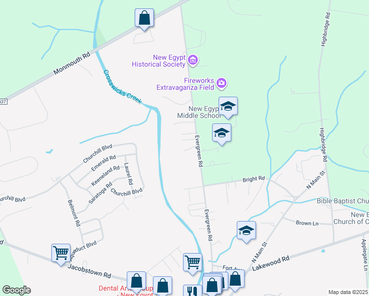 110 New Egypt Allentown Road, New Egypt NJ Walk Score