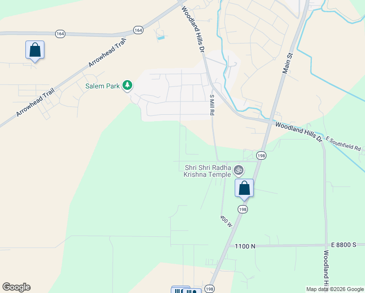 map of restaurants, bars, coffee shops, grocery stores, and more near 413 North Wood Thrush Cove in Salem