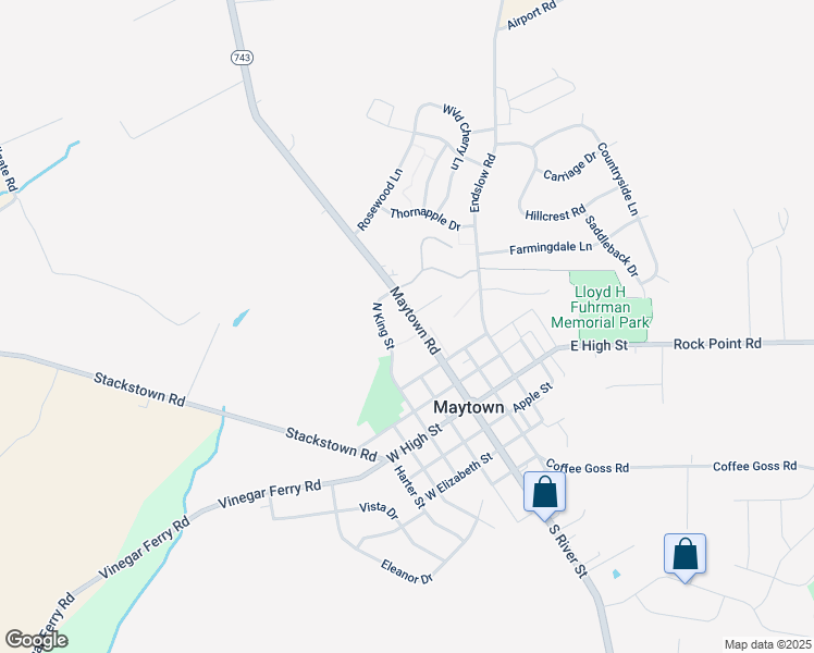 map of restaurants, bars, coffee shops, grocery stores, and more near 132 North River Street in Marietta