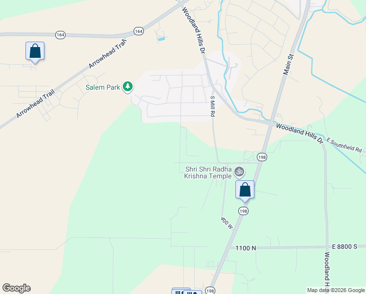 map of restaurants, bars, coffee shops, grocery stores, and more near 413 North Wood Thrush Cove in Salem