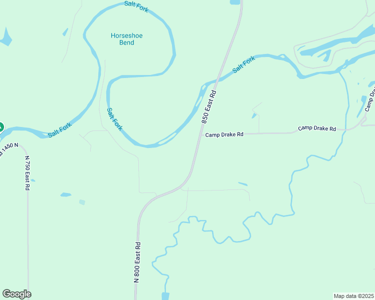 map of restaurants, bars, coffee shops, grocery stores, and more near 14414 850 East Road in Fairmount
