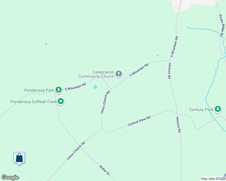 map of restaurants, bars, coffee shops, grocery stores, and more near 1061 South Mountain Road in Dillsburg
