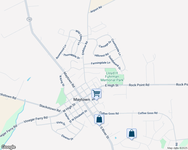 map of restaurants, bars, coffee shops, grocery stores, and more near 134 Maplewood Lane in Marietta