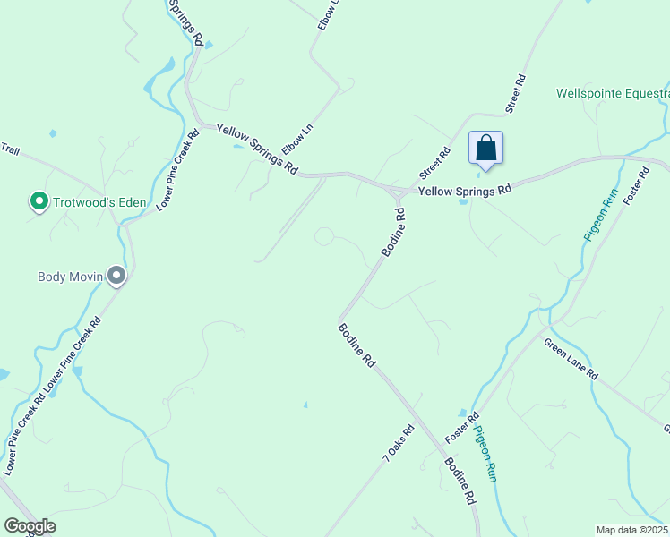 map of restaurants, bars, coffee shops, grocery stores, and more near 1107 Slatewood Circle in Chester Springs