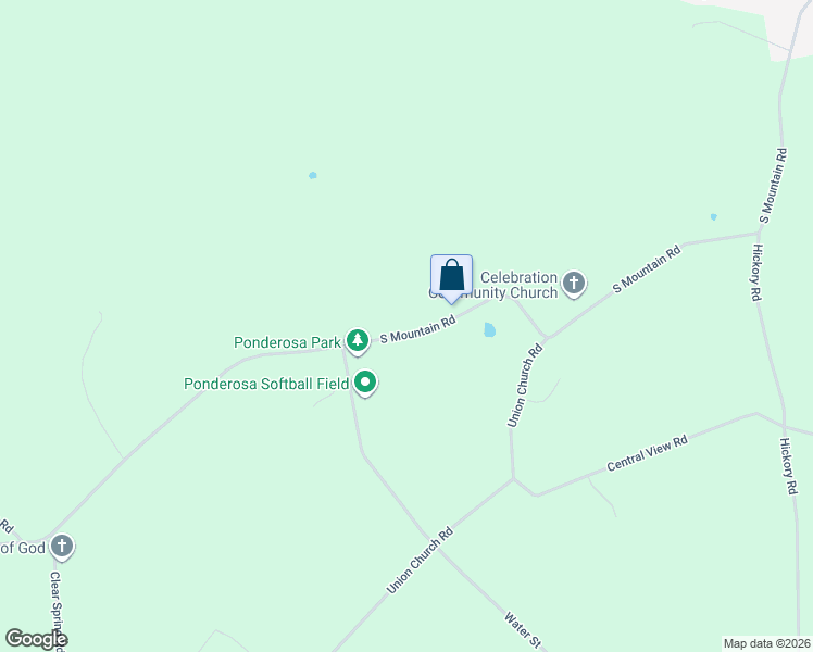 map of restaurants, bars, coffee shops, grocery stores, and more near 1141 South Mountain Road in Dillsburg