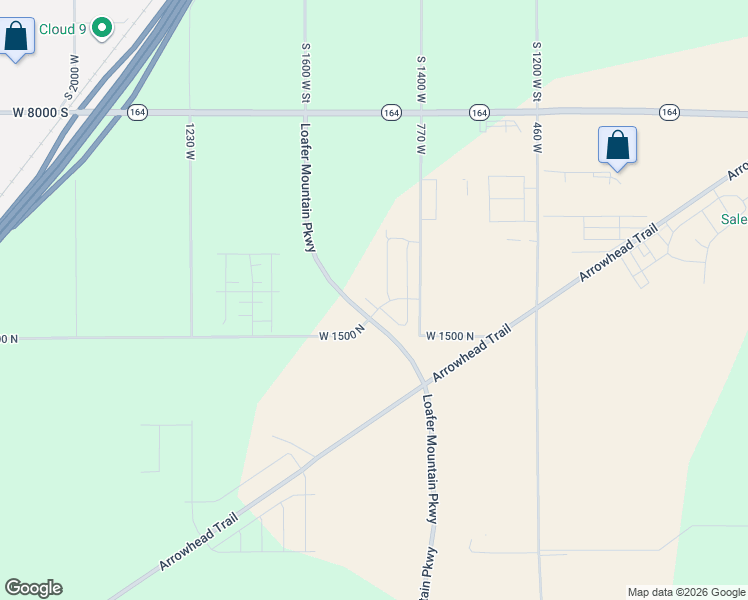 map of restaurants, bars, coffee shops, grocery stores, and more near 1568 N Summer Springs Cove in Salem