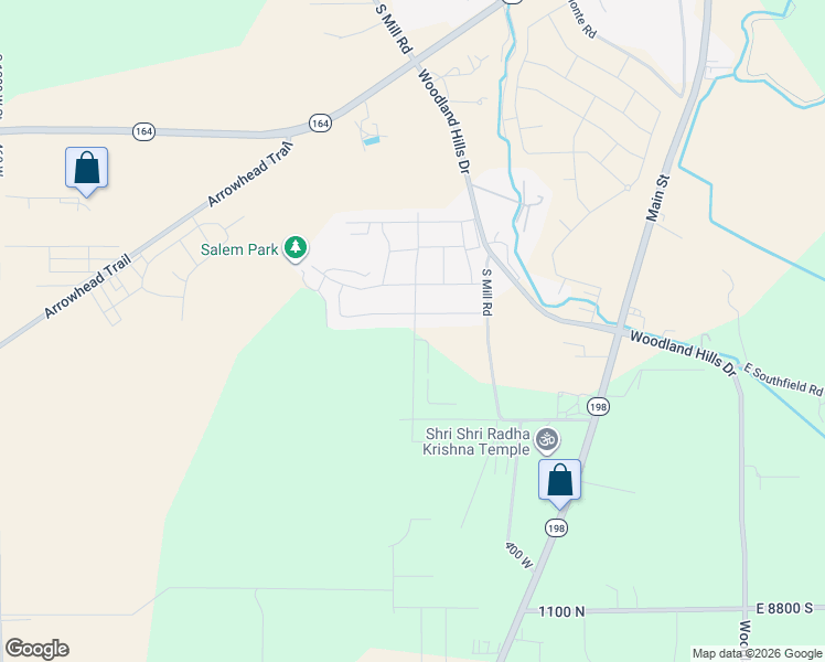 map of restaurants, bars, coffee shops, grocery stores, and more near 413 North Wood Thrush Cove in Salem