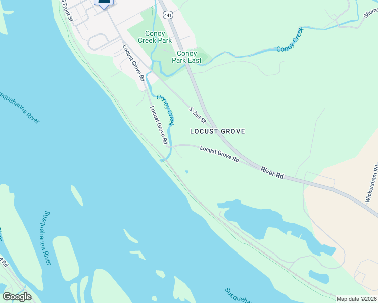 map of restaurants, bars, coffee shops, grocery stores, and more near 290 Locust Grove Road in Bainbridge