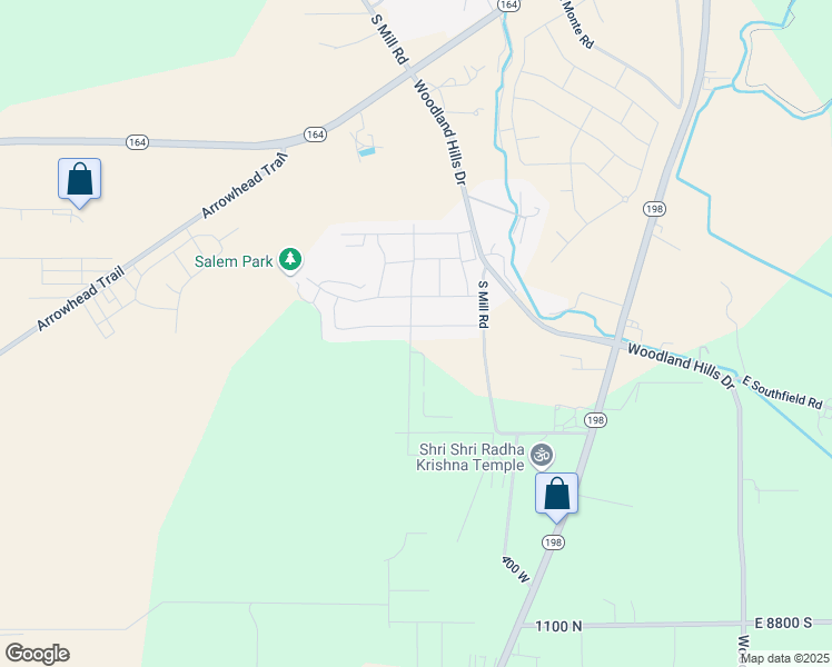 map of restaurants, bars, coffee shops, grocery stores, and more near 413 North Wood Thrush Cove in Salem