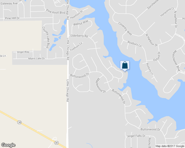 map of restaurants, bars, coffee shops, grocery stores, and more near 5585 Buttonwood Drive in Noblesville