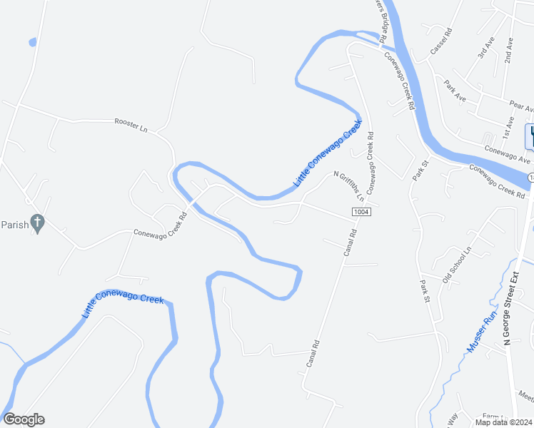 map of restaurants, bars, coffee shops, grocery stores, and more near 65 Griffith Lane in Manchester