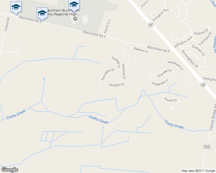 map of restaurants, bars, coffee shops, grocery stores, and more near 29 Ellington Drive in Mansfield