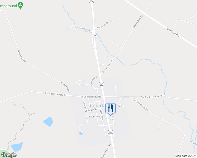 map of restaurants, bars, coffee shops, grocery stores, and more near 902 Baltimore Street in Hanover