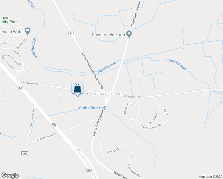 map of restaurants, bars, coffee shops, grocery stores, and more near 29 Chest-Georgetown Road in Mansfield