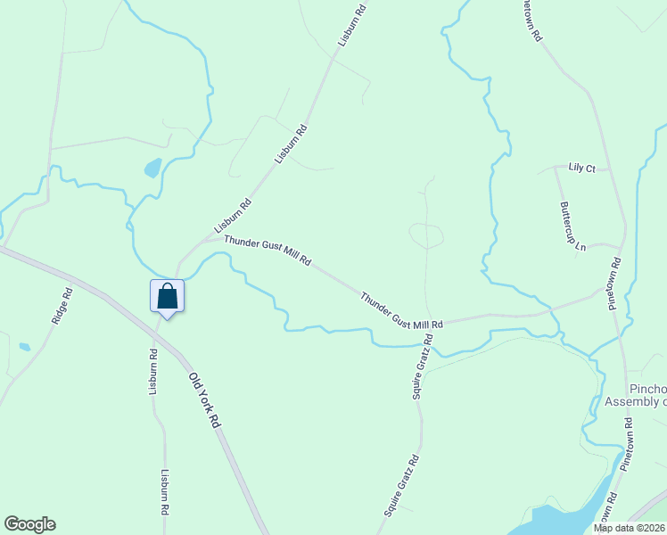 map of restaurants, bars, coffee shops, grocery stores, and more near 405 Thunder Gust Mill Road in Wellsville