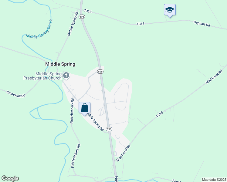 map of restaurants, bars, coffee shops, grocery stores, and more near 85 Diller Drive in Shippensburg