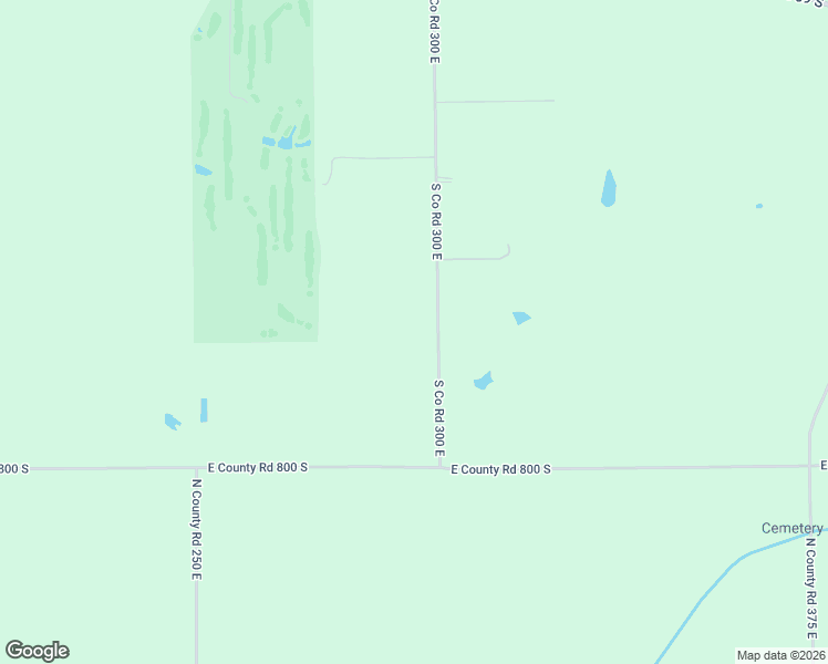 map of restaurants, bars, coffee shops, grocery stores, and more near 12449 South Co Road 300 East in Muncie