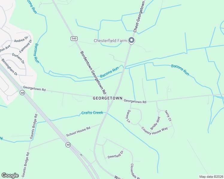 map of restaurants, bars, coffee shops, grocery stores, and more near 29 Chest-Georgetown Road in Mansfield